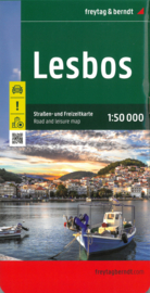 Wandelkaart Wegenkaart Lesbos | Freytag & Berndt | 1:50.000 | ISBN 9783707913309