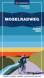 Fietskaart Mosel Radweg | Kompass 7007 | 1: 50.000 | ISBN 9783991542216