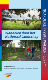 Wandelgids Friesland - Burgum-Damwâld-Buitenpost-Eastermar-Burgum | Wandelnet - Streekpad 20 | ISBN 9789492641021