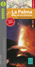Wandelkaart La Palma - 2-delig | Editorial Alpina  | 1:50.000 | ISBN 9788480909105