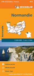 Wegenkaart - Landkaart Normandie 2023 | Michelin 17513 | ISBN 9782067258419