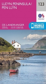 Wandelkaart Ordnance Survey | Lleyn Peninsula 123 | ISBN 9780319262214