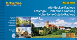 Fietsgids Alb-Neckar-Weg, Kraichgau-Hohenlohe-Radweg, Hohenlohe-Ostalb-Weg - 591 km | Bikeline | ISBN 9783850006996