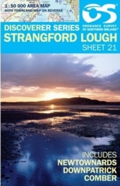 Wandelkaart Strangford Lough| Discovery Northern Ireland 21 - Ordnance survey | 1:50.000 | ISBN 9781905306572