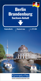 Wegenkaart Berlin Brandenburg Nr. 04 | Kümmerly + Frey | 1:275 000 | ISBN 9783259014653