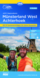 Fietskaart Münsterland West / Achterhoek | BVA- ADFC | 1:75.000 | ISBN 9783969901700