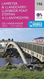 Wandelkaart Ordnance Survey | Lampeter to Llandovery 146 | ISBN 9780319262443