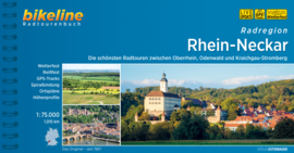 Fietsgids Rhein-Neckar Radatlas - 975 km.  | Bikeline | ISBN 9783711101099
