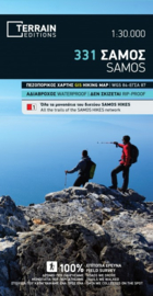 Wandelkaart Samos | Terrain Maps 331 | 1:50.000 | ISBN 9786185160166