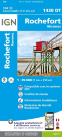 Wandelkaart Rochefort & Marennes | Franse Atlantische Kust | IGN 1430OT - IGN 1430 OT |  ISBN 9782758555841