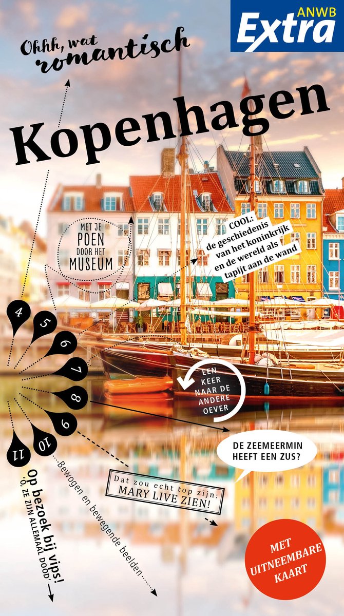 Reisgids - Stadsgids Kopenhagen | ANWB Extra | ISBN 9789018054649