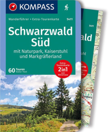 Wandelgids Schwarzwald Süd | Kompass 5411 | ISBN 9783990449035