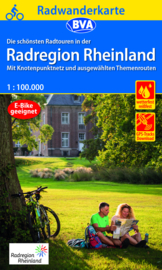 Fietskaart Radwanderkarte Rad Region Rheinland | ADFC regionalkarte | 1:100.000 | ISBN 9783969900291