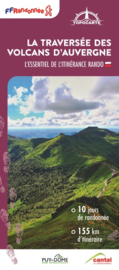 Wandelkaart  La grande traversée des volcans d'Auvergne | FFRP | 1:50.000 | ISBN 9782751413131