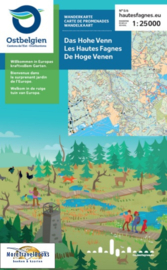 Wandelkaart Hoge Venen | NGI | 1:25.000 | ISBN 9789462356856