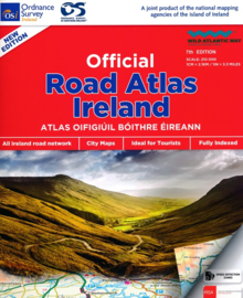 Wegenatlas Ierland - Official Roadatlas of Ireland | Ordnance Survey | ISBN 9781908852830