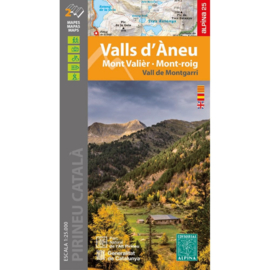 Wandelkaart Valls d'Àneu | Editorial Alpina | Centrale Pyreneeën | 1:25.000 | ISBN 9788480908863