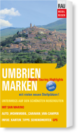 Campergids Umbrië en de Marken | Werner Rau Verlag | ISBN 9783926145765
