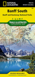 Wandelkaart Banff South National Park | National Geographic 900 | ISBN 9781566956581
