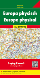 Wegenkaart Europa  | Freytag & Berndt | 1:3,5 miljoen | ISBN 9783707903027