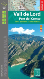 Wandelkaart Vall de Lord - Port del Comte | Editorial Alpina | 1:25.000 |  ISBN 9788480909754