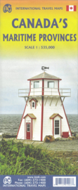 Wegenkaart Canada's Maritime Provinces | ITMB | 1:530.000 | ISBN 9781771291903