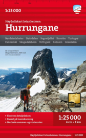 Wandelkaart Hurrungane | Calazo Verlag | 1:25.000 | ISBN 9789189371361