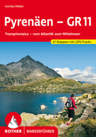 Wandelgids GR 11 - Pyreneeën : Van de Atlantische Oceaan naar de Middellandse Zee | Rother | ISBN 9783763344871