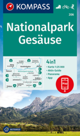 Wandelkaart Gesäuse National Park | Kompass 206 | 1:25.000 | ISBN 9783991213833