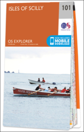 Wandelkaart Isles of Scilly | Ordnance Survey Explorer 101 | 1:25.000 | ISBN 9780319243039