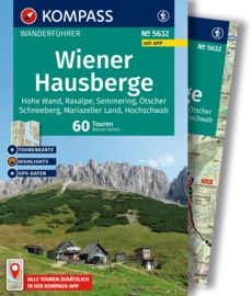 Wandelgids Wiener Hausberge | Kompass 5632 | ISBN 9783991542872