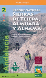 Wandelkaart Parque Natural Sierras de Tejeda, Almijara y Alhama | Editorial Piolet | 1:25.000 | ISBN 9788494619205