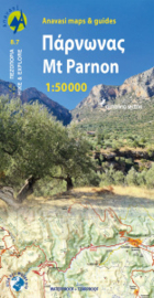 Wandelkaart Mt. Parnon - Peloponnesos | Anavasi 8.7 | ISBN 9789609137966