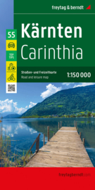 Wegenkaart Karinthië - Kärnten | Freytag & Berndt | 1:150.000 | ISBN 9783707923513