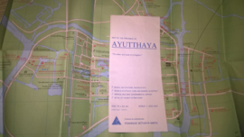 Wegenkaart Ayutthaya | Prannok Witthaya Maps | 1:200.000