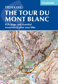 Wandelatlas Tour du Mont Blanc | Cicerone | 1:50.000 | ISBN 9781786312297