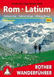 Wandelgids Rome-Latium | Rother Verlag | Bolsena-See – Sabiner Berge – Albaner Berge | ISBN 9783763342440