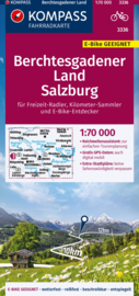 Fietskaart  Berchtesgadener Land, Salzburg | Kompass 3336 | 1:70.000 | ISBN 9783991540052