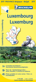 Wegen- en Fietskaart Luxemburg - België | Michelin 377 | 1:150.000 | ISBN 9782067185340