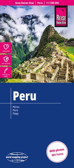 Wegenkaart Peru | Reise Know How | 1:1,5 miljoen | ISBN 9783831775101