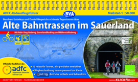 Fietsgids Sauerland - Alte Bahntrassen | ADFC - BVA | ISBN 9783969900369