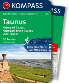 Wandelgids Taunus | Kompass 5235 | ISBN 9783850269407