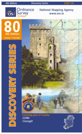 Wandelkaart Ordnance Survey / Discovery series | Cork 80 | ISBN 9781912140718