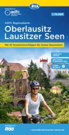 Fietskaart Oberlausitz Mit Spree, Neiße und den Lausitzer Seen | BVA - ADFC | ISBN 9783969901427