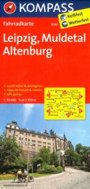 Fietskaart Leipzig, Muldetal, Altenburg | Kompass 3084 | 1:70.000 | ISBN 9783850265867