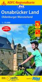 Fietskaart Osnabrucker Land | BVA - ADFC | 1:75.000 | ISBN 9783969900222