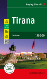 Stadskaart Tirana | Freytag & Berndt | 1:10.000 | ISBN 9783707924244
