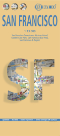 Stadskaart San Francisco | Borch | 1:13.000 | ISBN 9783866093317