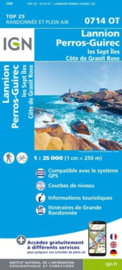 Wandelkaart 0714OT -0714 OT Perros-Guirec, Lannion, Trégastel-Plage, Trébeurden, Côte de Granit Rose | Bretagne | ISBN 9782758552031