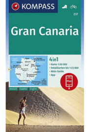 Wandelkaart Gran Canaria | Kompass 237 | 1:50.000 | ISBN 9783990446423